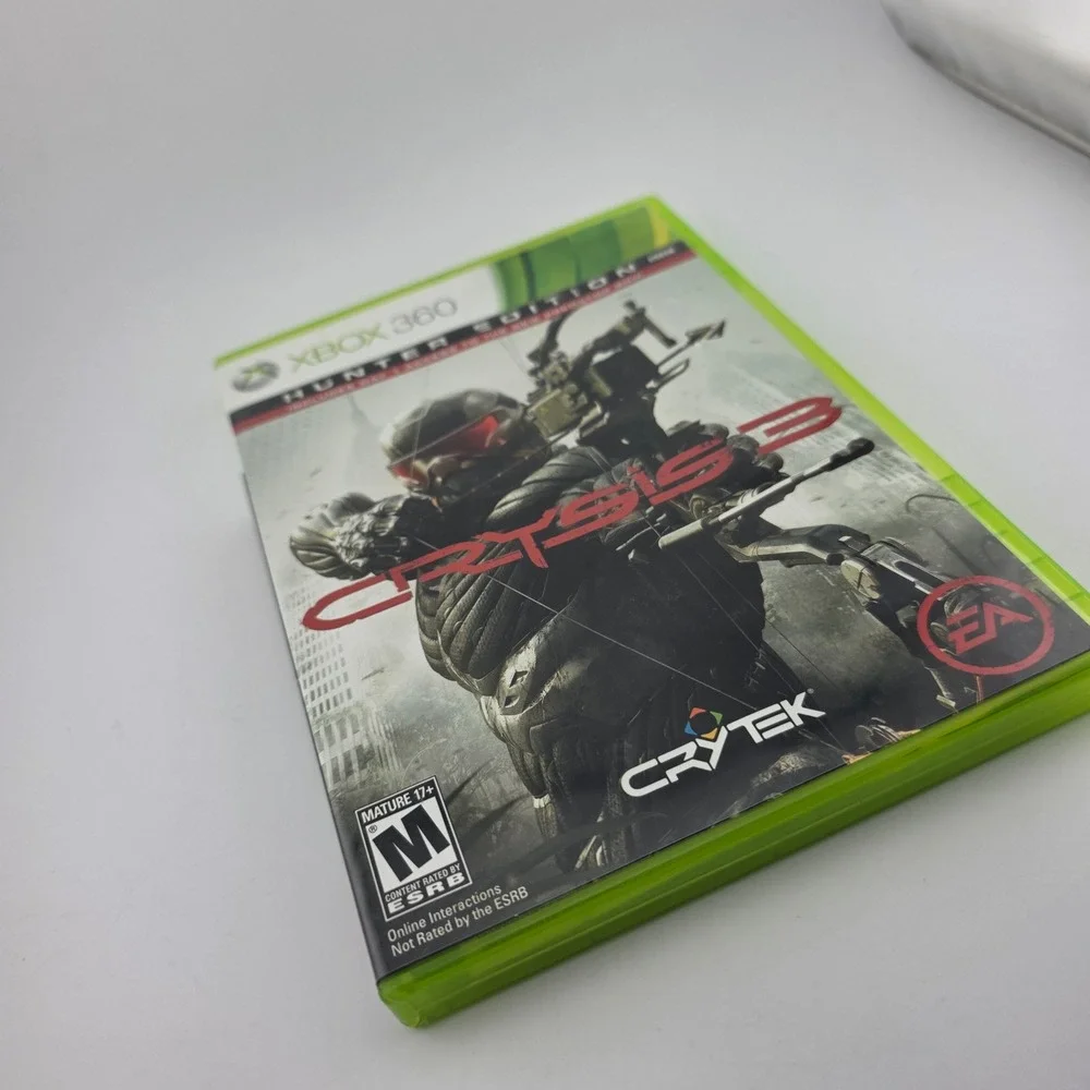 Crysis 3 Hunter Edition Xbox 360 Game Green Manual Not included Action Adventure